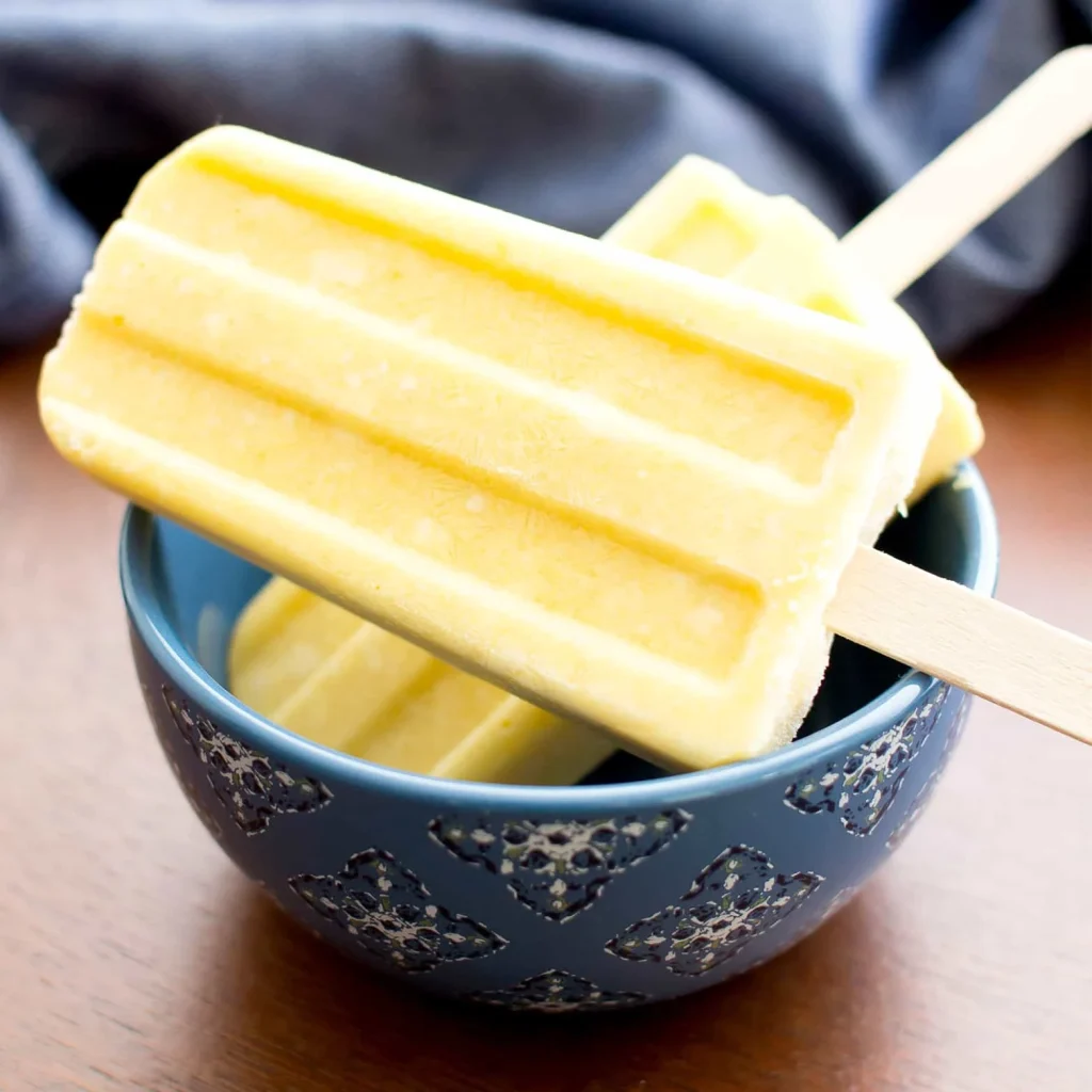 Mango Ice Lollies